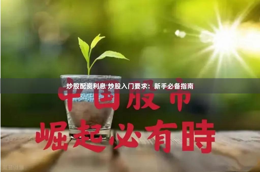 炒股配资利息 炒股入门要求：新手必备指南